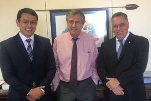 2017 - Audiência com ministro da Justiça e assessor 